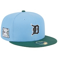 Men's New Era  Sky Blue/Cilantro Detroit Tigers 2006 World Series 59FIFTY Fitted Hat