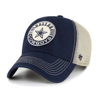 Men's '47 Navy/Natural Dallas Cowboys Notch Trucker Clean Up Adjustable Hat