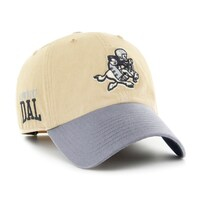 Men's '47 Khaki/Navy Dallas Cowboys Ashford Clean Up Adjustable Hat