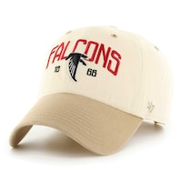 Men's '47 Natural/Tan Atlanta Falcons Sierra Clean Up Adjustable Hat