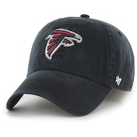 Men's '47 Black Atlanta Falcons Franchise Logo Fitted Hat