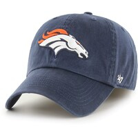 Men's '47 Navy Denver Broncos Franchise Logo Fitted Hat