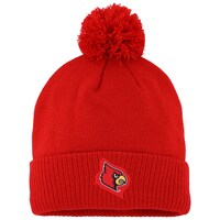 Men's adidas Red Louisville Cardinals 2023 Sideline COLD.RDY Cuffed Knit Hat with Pom