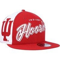 Men's New Era  Crimson Indiana Hoosiers Outright 9FIFTY Snapback Hat