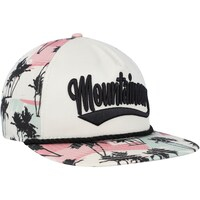 Men's New Era Cream West Virginia Mountaineers High Tide Golfer Snapback Hat