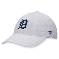 Men's Fanatics Branded Gray Detroit Tigers Logo Adjustable Hat