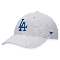 Men's Fanatics Branded Gray Los Angeles Dodgers Logo Adjustable Hat