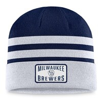 Men's Fanatics Branded Gray Milwaukee Brewers Cuffed Knit Hat