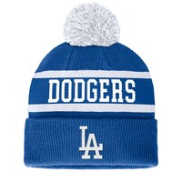 Men's Fanatics Branded Royal Los Angeles Dodgers Secondary Cuffed Knit Hat with Pom