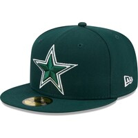 Men's New Era Green Dallas Cowboys  Main 59FIFTY Fitted Hat