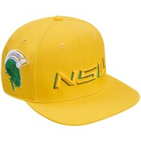 Men's Pro Standard  Gold Norfolk State Spartans Evergreen NSU Snapback Hat