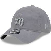 Men's New Era Graphite Philadelphia 76ers Tonal Color Pack 9TWENTY Adjustable Hat