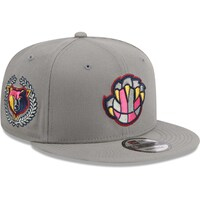 Men's New Era Gray Memphis Grizzlies Color Pack 9FIFTY Snapback Hat