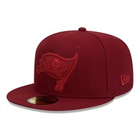 Men's New Era Cardinal Tampa Bay Buccaneers Color Pack 59FIFTY Fitted Hat