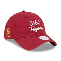 Women's New Era Cardinal USC Trojans Script 9TWENTY Adjustable Hat