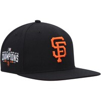 Men's '47 Black San Francisco Giants 2014 World Series Sure Shot Captain Snapback Hat