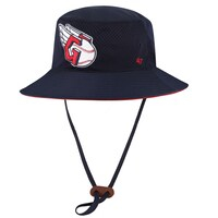 Men's '47 Navy Cleveland Guardians Panama Pail Bucket Hat