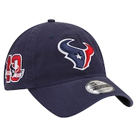 Men's New Era  Navy Houston Texans Distinct 9TWENTY Adjustable Hat