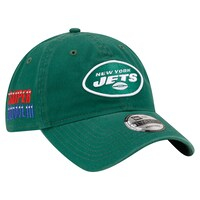 Men's New Era  Green New York Jets Distinct 9TWENTY Adjustable Hat