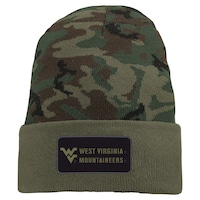 Men's Nike Camo West Virginia Mountaineers Military Pack Cuffed Knit Hat