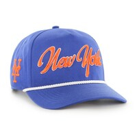 Men's '47 Royal New York Mets Overhand Hitch Adjustable Hat