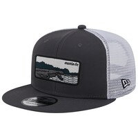 Men's New Era Black/White Austin FC Outdoor Trucker 9FIFTY Snapback Hat