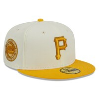 Men's New Era White Pittsburgh Pirates City Icon 59FIFTY Fitted Hat