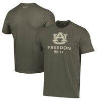 Men's Under Armour  Olive Auburn Tigers Freedom Performance T-Shirt