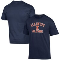 Men's Champion  Navy Illinois Fighting Illini Alumni Logo T-Shirt