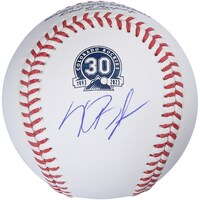 Kris Bryant Colorado Rockies Autographed 30th Anniversary Logo Baseball