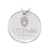 Texas Health San Antonio 3'' Glass Round Ornament