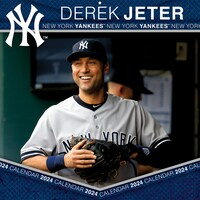 Derek Jeter New York Yankees 2024 12" x 12" Player Wall Calendar