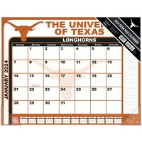 Texas Longhorns 22" x 17" 2024 Desk Calendar