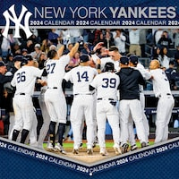 New York Yankees 7'' x 7'' 2024 Mini Wall Calendar
