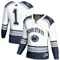 Men's GameDay Greats #1 White Penn State Nittany Lions Hockey Jersey
