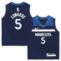 Toddler Nike Anthony Edwards Navy Minnesota Timberwolves Swingman Player Jersey - Icon Edition