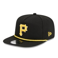 Men's New Era Black Pittsburgh Pirates Branch Golfer Snapback Hat