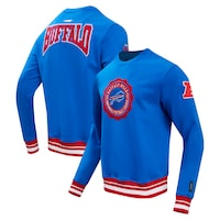 Men's Pro Standard Royal Buffalo Bills Crest Emblem Pullover Sweatshirt