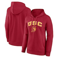 Women's Fanatics Branded Cardinal USC Trojans Evergreen Campus Pullover Hoodie