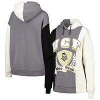 Women's Gameday Couture Black UCF Knights Hall of Fame Colorblock Pullover Hoodie