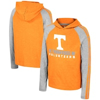 Youth Colosseum Tennessee Orange Tennessee Volunteers Ned Raglan Long Sleeve Hooded T-Shirt