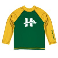 Toddler Vive La Fete  Green/Gold Humboldt State Jacks Solid Contrast Contrast Rash Guard