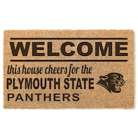 Plymouth State Panthers 18" x 30" Welcome Doormat