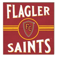 Flagler Saints 10" x 10" Retro Team Sign