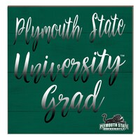 Plymouth State Panthers 10" x 10" Grad Plaque
