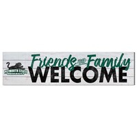 Plymouth State Panthers 10" x 40" Friends & Family Welcome Sign