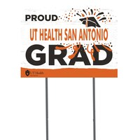 Texas Health San Antonio 18" x 24" Grad Yard Sign