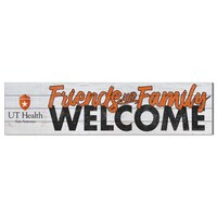 Texas Health San Antonio 10'' x 40'' Friends & Family Welcome Sign