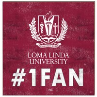 LLU Lions 10" x 10" #1 Fan Plaque