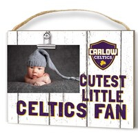 Carlow University Celtics 8'' x 10'' Cutest Little Weathered Logo Clip Photo Frame